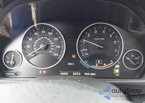 2015 BMW 320I from USA, damaged, VIN WBA3B1C51F5A05918